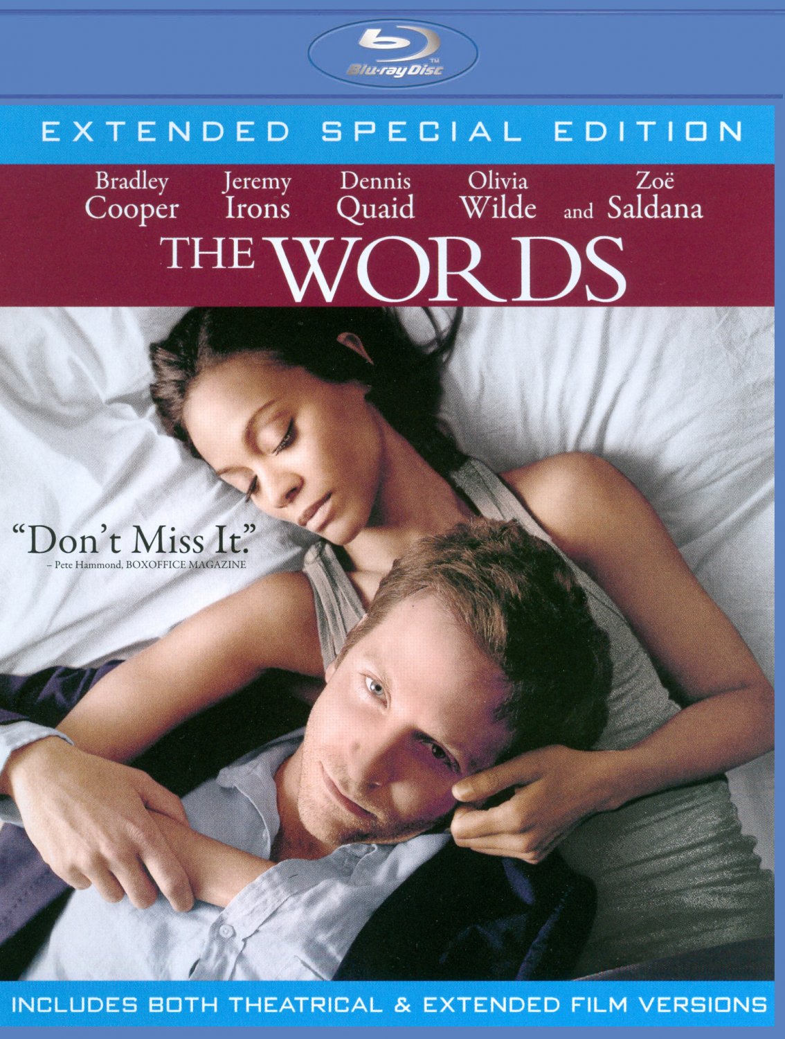 The Words [Blu-ray] [Includes Digital Copy] [2011]