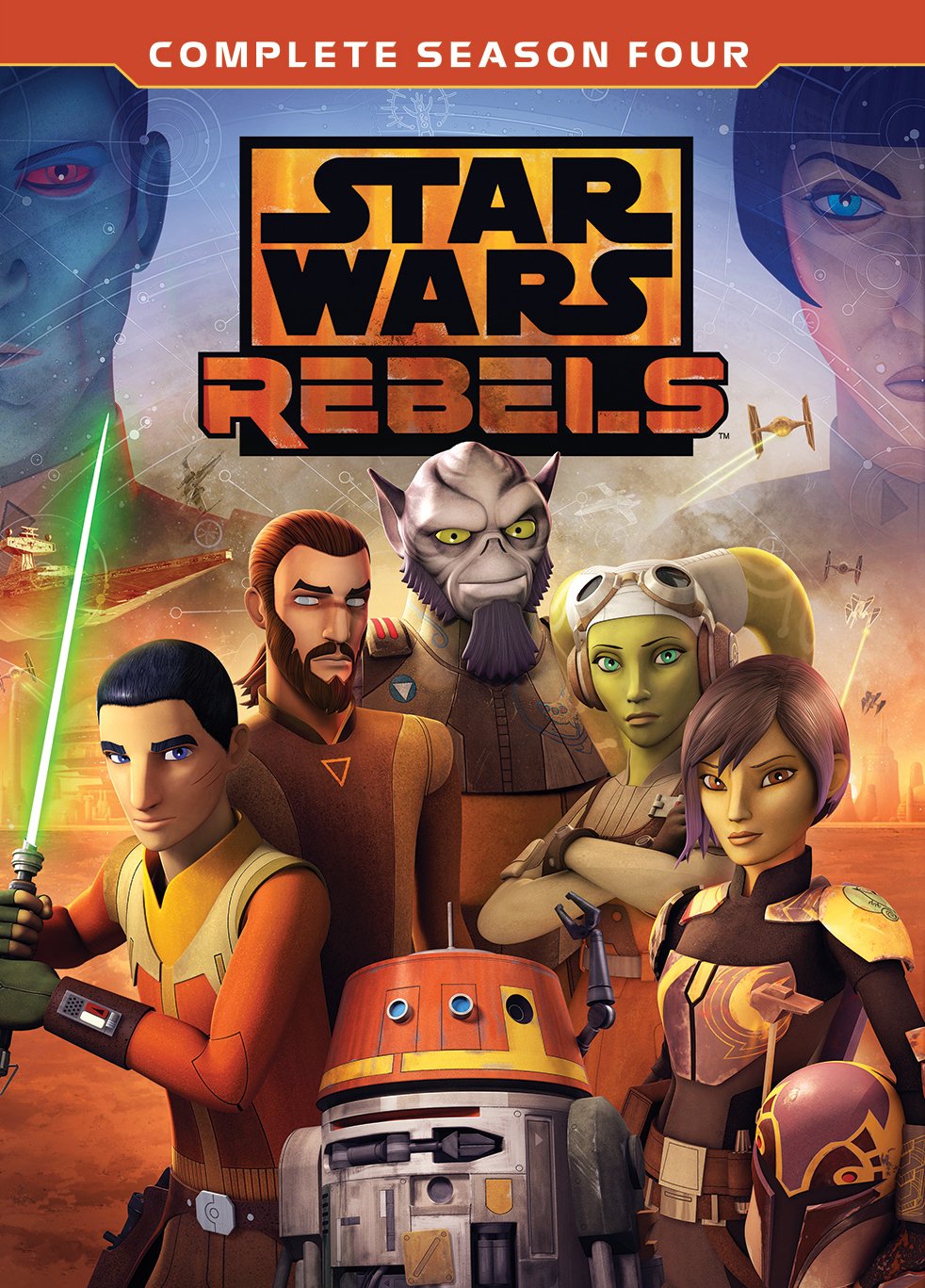 Star Wars Rebels: The Complete Fourth Season [DVD]