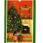 Get All 4 Winter Christmas Window/Wall Ornaments Plaques Signs Santa, Tree, Cardinal, Church