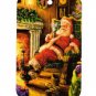 Get All 4 Winter Christmas Window/Wall Ornaments Plaques Signs Santa, Tree, Cardinal, Church