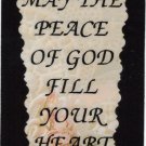 Love Notes 3" x 4" Inspirational Saying 1004 May The Peace Of God Fill Your Heart Love Notes 3" x 4" Inspirational Saying 1004 May The Peace Of God Fill Your Heart