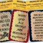12 Different Inspirational Signs Sayings Plaques Christian Gifts Love Faith