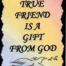 2027 A True Friend Is A Gift From God Sayings Signs Plaques Friendship Love