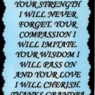 2029 Grandpa Your Strength Sayings Signs Plaques Grandfather Heartwarming Gifts