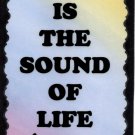 5115 Music is the sound of life Inspirational Musician Gifts Signs Plaques 5115 Music is the sound of life Inspirational Musician Gifts Signs Plaques
