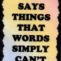 5119 Music says things that words simply can't Musician Saying Signs Plaques Gifts