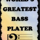 5032 Bass Player Band Rock Country Jazz Music Saying Signs Plaques Musician Gifts 5032 Bass Player Band Rock Country Jazz Music Saying Signs Plaques Musician Gifts