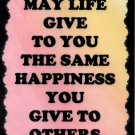 2014 Mom may life give to you Saying Inspirational Sign Plaques Family Mother 2014 Mom may life give to you Saying Inspirational Sign Plaques Family Mother