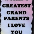 2016 Grandparents Heartwarming Gifts Family Saying Signs Plaques Love