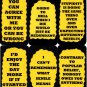 3176 I Know Lots Of Things They're Not Real Useful Humorous Comic Saying Sign Plaque