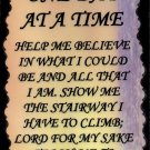 1030 One Day At A Time Inspirational Sign Sayings Plaques Friendship Love Gifts