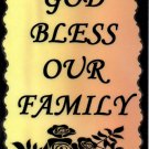 1001 God Bless Our Family Inspirational Sign Sayings Plaques Christian Gifts