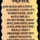 1012 My Kitchen Prayer Heartwarming Gifts Inspirational Sayings Signs Plaques