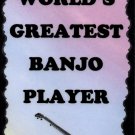5033 Banjo Player Band Rock Country Jazz Music Saying Sign Plaque Great Gifts