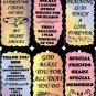 5090 Saxophone player 1% talent 97% hot air Music Saying Sign Plaque