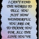 2026 Grandma I can't find the words Inspirational Family Saying Signs Plaques Great Gifts 2026 Grandma I can't find the words Inspirational Family Saying Signs Plaques Great Gifts