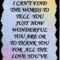 2026 Grandma I can't find the words Inspirational Family Saying Signs Plaques Great Gifts