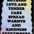 2040 Inspirational Signs A Mother's love and tender care Family Mom Signs Plaques Gifts 2040 Inspirational Signs A Mother's love and tender care Family Mom Signs Plaques Gifts