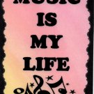 5114 Signs of Life Love Laughter Music is my life Inspirational Heartwarming