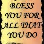 3 Friendship Signs Sayings Set #1 Plaques Gifts Inspirational Friends Christian