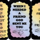 3 Friendship Signs Sayings Plaques #4 Gifts Inspirational Friends Love Blessings