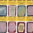 12 Inspirational Refrigerator Magnets Signs Faith Christian Gifts God Friends