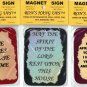 12 Inspirational Refrigerator Magnets Signs Faith Christian Gifts God Friends