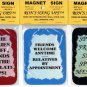 12 Friendship Refrigerator Magnets Signs Inspirational Comic Funny Love Friend