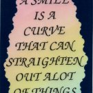 1063 Refrigerator Magnet Signs A Smile Is A Curve That Can Straighten Out A Lot 1063 Refrigerator Magnet Signs A Smile Is A Curve That Can Straighten Out A Lot
