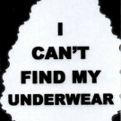 3248 Humorous Refrigerator Magnet Sign I Can't Find My Underwear Funny Comic 3248 Humorous Refrigerator Magnet Sign I Can't Find My Underwear Funny Comic
