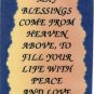 1007 Refrigerator Magnet Signs May Blessings Come From Heaven Above To Fill Your