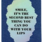 3083 Refrigerator Magnet Sign Funny Friendship Gift Smile It's The Second Best