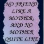 2039 Refrigerator Magnet Signs There's No Friend Like A Mother Family Gifts