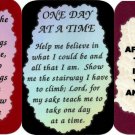 3 Inspirational Refrigerator Magnets Signs Christian Faith God Love Friend #2