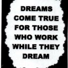1094 Magnet Signs Of Life, Love Laughter Dreams come true for those who work