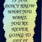 1075 Magnet Signs Of Life, Love Laughter If you don't know what you want get it
