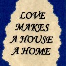 1104 Magnet Signs Of Life, Laugh Love makes a house a home Inspirational Gift