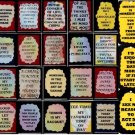 Wholesale Closeouts Magnets, Signs, Greeting Cards, Lovenote pocket cards Wholesale Closeouts Magnets, Signs, Greeting Cards, Lovenote pocket cards