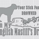 Mastiff Decal
