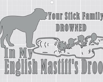 Mastiff Decal