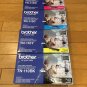 Set of 4Brother TN110 -B,C,M,Y & 3 COLOR Toner Cartridges