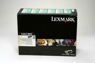 ( OPEN BO) XLexmark 12A7465 - Extra High Yield BLACK Toner for T632 / T634 X632