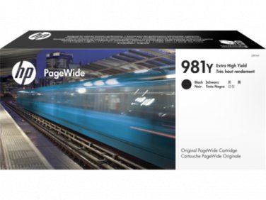 HP 981Y Black PageWide Ink Cartridge (L0R16A), Extra High Yield