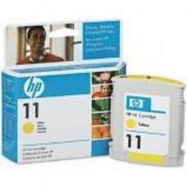 HP (C4838A) # 11 Yellow Original Ink Cartridge,New oem ( Exp 2007-2008)