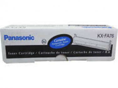 Panasonic Genuine  KX-FA76 Toner, 2000 Page-Yield, Black OEM in Retail Packaging