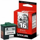 Lexmark 16 Black Ink Cartridge 10N0016 Sealed Box