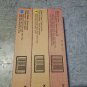 Set 3 Xerox 006R01510,060R1511 006R01512 CMY Toner Cartidges