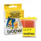 Brother Genuine LC-21Y Original Printer Ink Cartridge Yellow/New oem