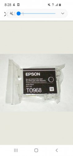 EPSON T0968  T096820 Matte Black ink for Stylus Photo R2880