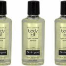 Neutrogena Body Oil Light Sesame 1 Oz Travel Size (Bulk Pack Of 3)